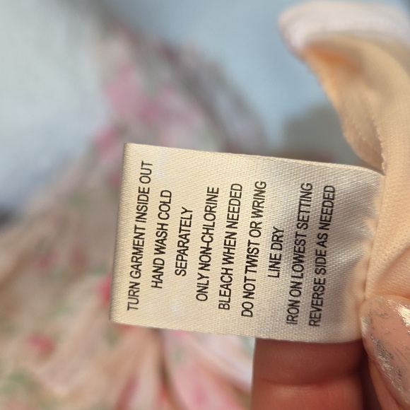 Nwt XL & Large Trixxy Chic Floral Maxi Dress in Pink - Picture 16 of 17